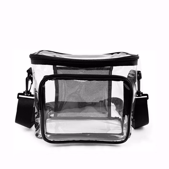 Kundenspezifische transparente PVC-Beutel-Beauty-Handtaschen-Make-uptaschen