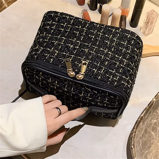 Personalisierte kleine Make-up-Tasche, PU-Reise-Kosmetiktasche, tragbare Wasch-Kosmetiktasche