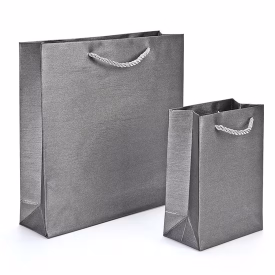 Niedriger Preis Kleidung Schmuck Kosmetik Geschenk Einkaufen Papiertüten mit Griffen Hand